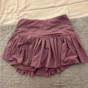 GOLD HINGE TENNIS SKIRT